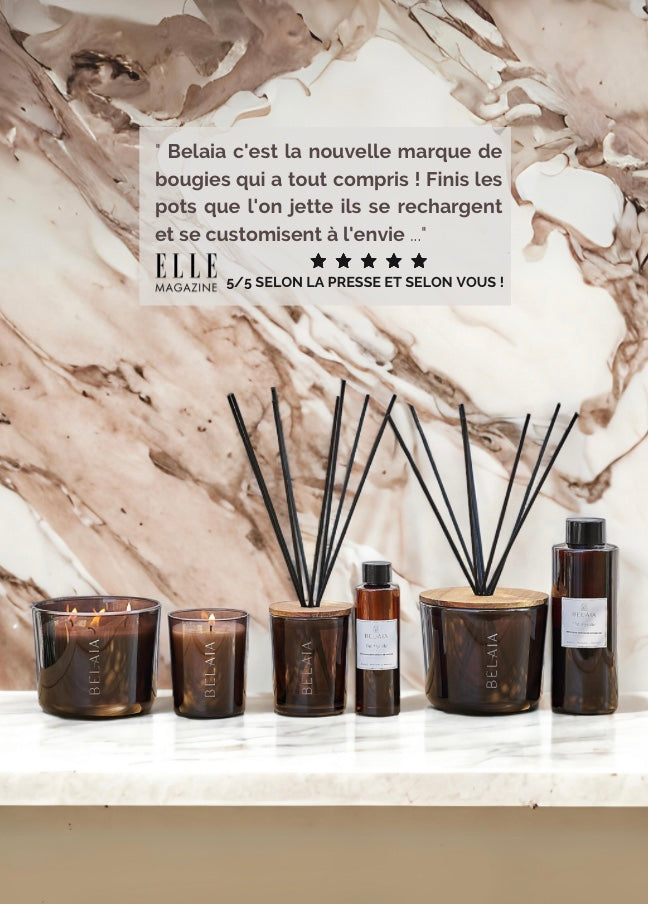 Bougie Cachemire & soie - cire de colza - ATELIER LOUIS – Boutique We Are  Paris
