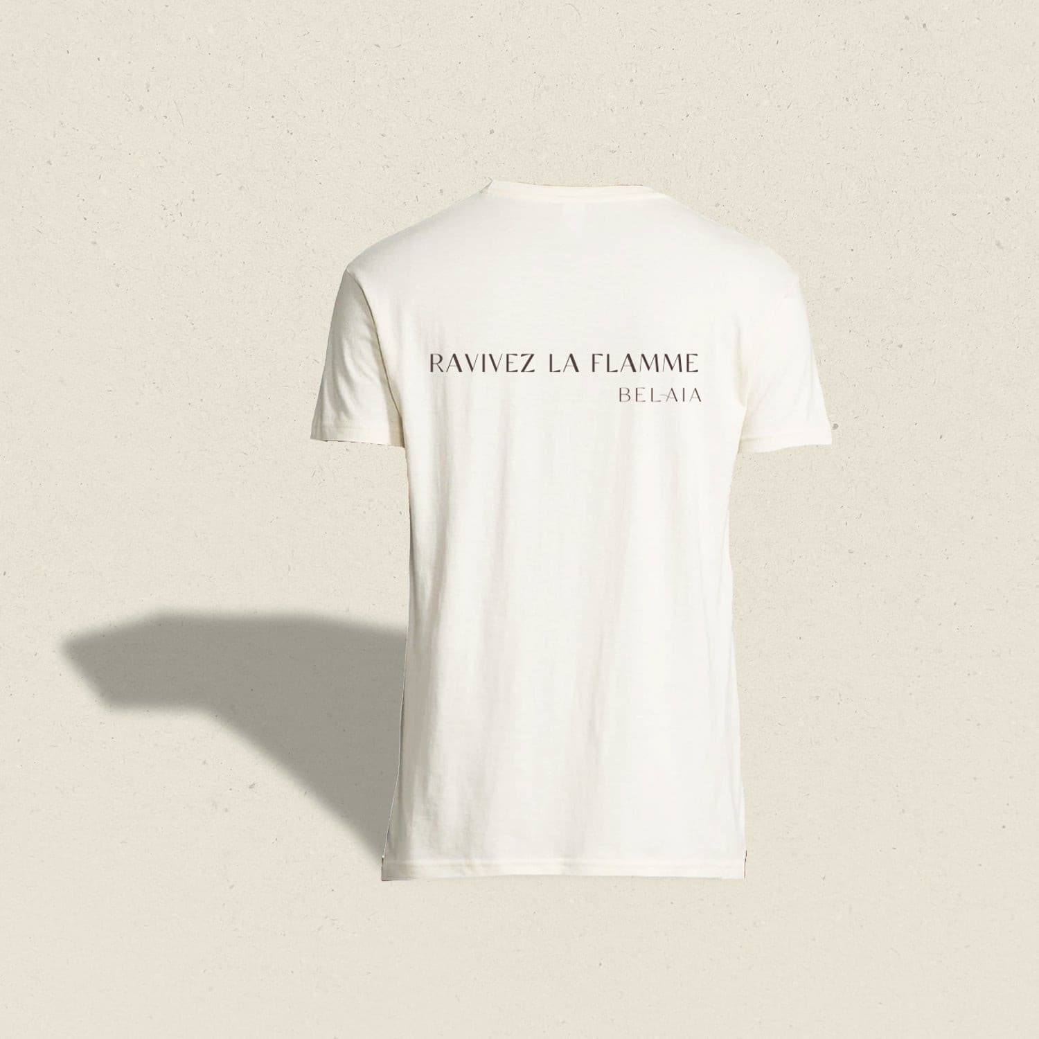 BELAIA | T-shirt « RAVIVEZ LA FLAMME » 